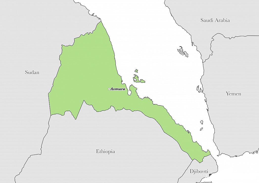 Eritrea Map-NGARA