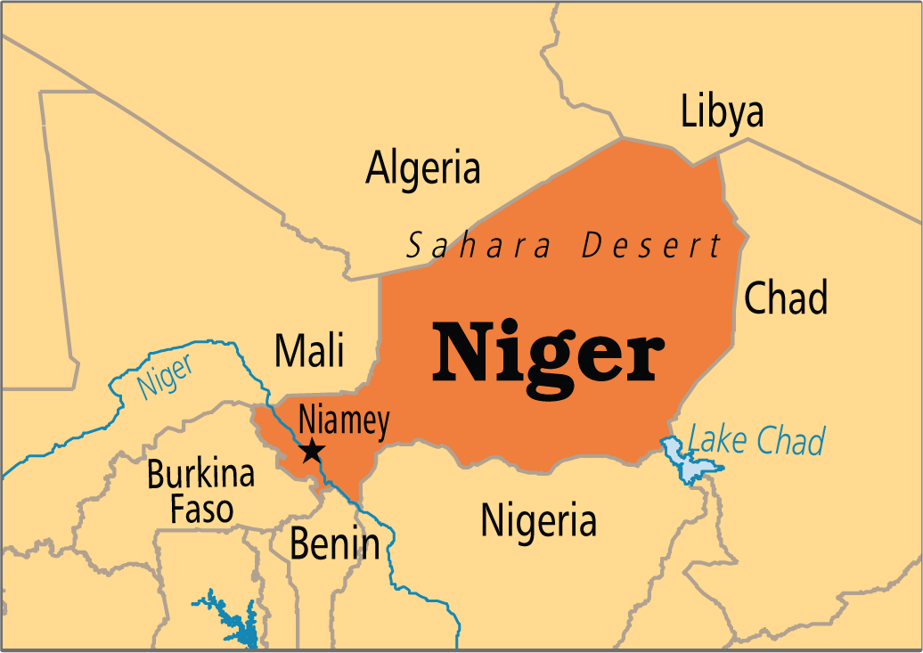 Niger-map - NGARA